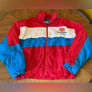 Vintage Competitors View Darrell Waltrip Route 66 NASCAR Colorblock Jacket